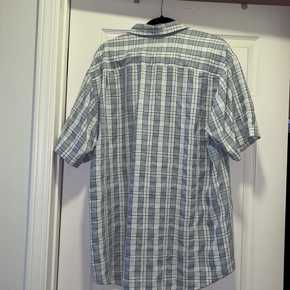NWOT- quicksilver regular fit, XXL , check button up ,collared ,shirt - Picture 3 of 6